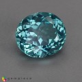 Natural Apatite 2.86 Carats Paraiba Blue Green Oval 9x8 mm Loose Gemstone - Image 3