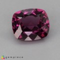 Natural Rhodolite garnet 4.51 Carats Purple Cushion 10x9 mm Loose Gemstone - Image 1