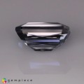 Natural Apatite 5.95 Carats Steel Blue Emerald Cut 12x9 mm Loose Gemstone - Image 3