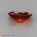 Natural Clinohumite 6.63 Carats Fiery Orange Oval 14x11 mm Loose Gemstone - Image 4