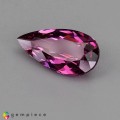 Natural Rhodolite garnet 4.78 Carats Sweet Purple Pear 16x8 mm Loose Gemstone - Image 2