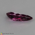 Natural Rhodolite garnet 4.78 Carats Sweet Purple Pear 16x8 mm Loose Gemstone - Image 3