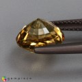Natural Zircon 4.97 Carats Golden Yellow Round 9x6 mm Loose Gemstone - Image 4