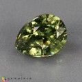 Natural Demantoid garnet 1.04 Carats Greenish Yellow Pear 6x5 mm Loose Gemstone - Image 1