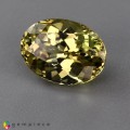 Natural Grossular garnet 2.59 Carats Yellow Oval 10x7 mm Loose Gemstone - Image 2