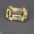 Natural Danburite 1.98 Carats Baby Yellow Emerald Cut 9x6 mm Loose Gemstone - Image 2
