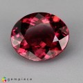 Natural Tourmaline 3.14 Carats Intense Purplish Pink Oval 10x9 mm Loose Gemstone - Image 1