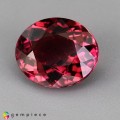 Natural Tourmaline 3.14 Carats Intense Purplish Pink Oval 10x9 mm Loose Gemstone - Image 2