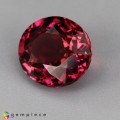 Natural Tourmaline 3.14 Carats Intense Purplish Pink Oval 10x9 mm Loose Gemstone - Image 3
