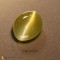 chrysoberyl cats eye  1.37cts - 7x5mm
