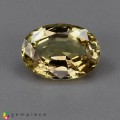 Natural Chrysoberyl 1.76 Carats Yellow Oval 9x6 mm Loose Gemstone - Image 1