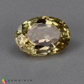 Natural Chrysoberyl 1.76 Carats Yellow Oval 9x6 mm Loose Gemstone - Image 7