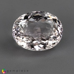 pollucite  4.42cts - 12x9mm pollucite  4.42cts - 12x9mm