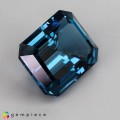 Natural Topaz 32.76 Carats London Blue Emerald 20x16 mm Loose Gemstone - Image 6