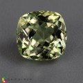 Natural Montebrasite 2.29 Carats Greenish Yellow Antique Cushion 8x5 mm Loose Gemstone - Image 1