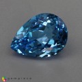 Natural Topaz 15.01 Carats Royal Swiss Blue Pear 18x13 mm Loose Gemstone - Image 3