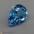 Natural Topaz 15.01 Carats Royal Swiss Blue Pear 18x13 mm Loose Gemstone - Image 5