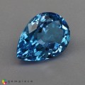 Natural Topaz 15.01 Carats Royal Swiss Blue Pear 18x13 mm Loose Gemstone - Image 6