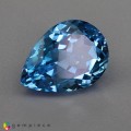 Natural Topaz 15.01 Carats Royal Swiss Blue Pear 18x13 mm Loose Gemstone - Image 7
