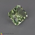 Natural Montebrasite 1.34 Carats Light Green Yellow Emerald Cut 7x6 mm Loose Gemstone - Image 4