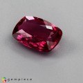 Natural Purplish pink natural rubellite cushion  2.86 Carats Purplish Pink Cushion 11x8 mm Loose Gemstone - Image 2