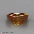 Natural Sphalerite 8.41 Carats Golden Yellow with Red Stripes Cushion 11x10 mm Loose Gemstone - Image 4