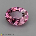 Natural Malaya garnet 1.68 Carats Purplish Pink Oval 8x6 mm Loose Gemstone - Image 2