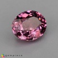 Natural Malaya garnet 1.68 Carats Purplish Pink Oval 8x6 mm Loose Gemstone - Image 5