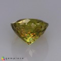 Natural Sphene 2.40 Carats Greenish Yellow Round 8x5 mm Loose Gemstone - Image 4