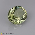 Natural Amblygonite 1.12 Carats Yellowish Green Oval 8x7 mm Loose Gemstone - Image 5