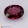 Natural Rhodolite garnet 4.76 Carats Purplish Pink Oval 12x9 mm Loose Gemstone - Image 3