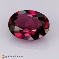 Natural Rhodolite garnet 4.76 Carats Purplish Pink Oval 12x9 mm Loose Gemstone - Image 2