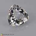 Natural Petalite 13.82 Carats White Trilliant  17x11 mm Loose Gemstone - Image 5