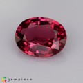 Natural Tourmaline 1.72 Carats Vivid Pink Oval 9x7 mm Loose Gemstone - Image 2
