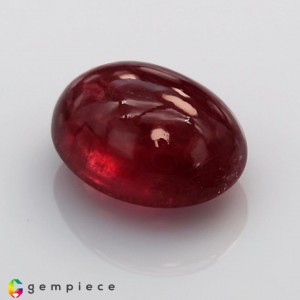 Purplish pink natural rubellite oval cabochon   11.71cts - 15x12mm Purplish pink natural rubellite oval cabochon   11.71cts - 15x12mm