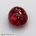 Natural Purplish pink natural rubellite oval cabochon  11.71 Carats Purplish Pink Oval Cabochon 15x12 mm Loose Gemstone - Image 3