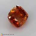 Natural Sphalerite 6.91 Carats Sunset Orange Cushion 11x9 mm Loose Gemstone - Image 5