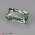 Natural Tourmaline 5.80 Carats Very Light Green Emerald Cut 13x7 mm Loose Gemstone - Image 2