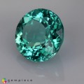 Natural Apatite 2.70 Carats Paraiba Blue Green Round 9x6 mm Loose Gemstone - Image 2