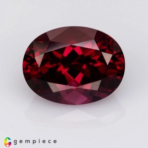 rhodolite garnet  6.36cts - 12x9mm rhodolite garnet  6.36cts - 12x9mm