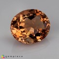 Natural Beryl 14.49 Carats Vivid Peach Orange Oval 17x15 mm Loose Gemstone - Image 5