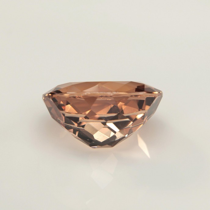 Natural Beryl 14.49 Carats Vivid Peach Orange Oval 17x15 mm Loose Gemstone - Image 4