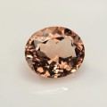 Natural Beryl 14.49 Carats Vivid Peach Orange Oval 17x15 mm Loose Gemstone - Image 6