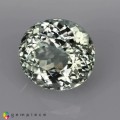 Natural Tourmaline 2.96 Carats Very Light Green Oval 9x8 mm Loose Gemstone - Image 2