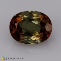 Natural Andalusite 2.94 Carats Yellow Orange Oval 10x8 mm Loose Gemstone - Image 3