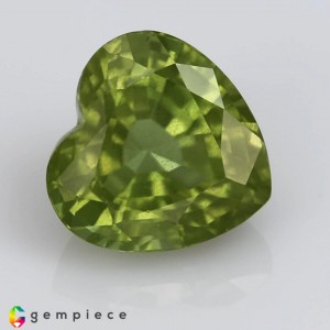 peridot  6.04cts - 11x7mm