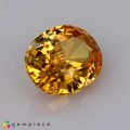 Natural Zircon 2.81 Carats Golden Yellow Oval 9x7 mm Loose Gemstone - Image 5