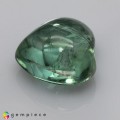 Natural Tourmaline 11.47 Carats Green Heart Cabochon 13x9 mm Loose Gemstone - Image 6