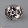 Natural Scapolite 4.78 Carats White Oval 11x9 mm Loose Gemstone - Image 2