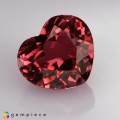 Natural Tourmaline 2.87 Carats Vivid Pink Heart  8x9 mm Loose Gemstone - Image 6